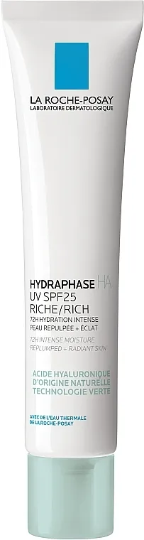 La Roche-Posay Hydraphase HA UV SPF 25 Rich Intenzivna hidratantna krema SPF 25
