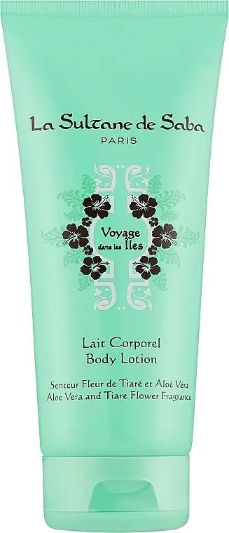 La Sultane De Saba Aloe Vera and Tiare Flowers Body Lotion Losion za telo sa alojom