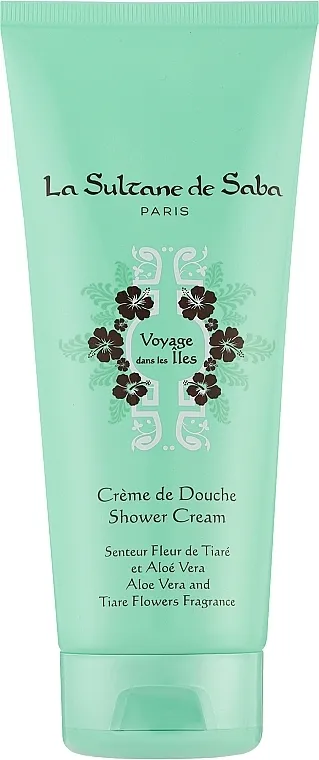 La Sultane De Saba Aloe Vera and Tiare Flowers Shower Cream Gel za tuširanje sa alojom