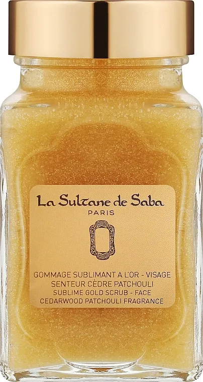 La Sultane De Saba Gold &amp; Champagne Gold Anti-Ageing Scrub Gommage lica