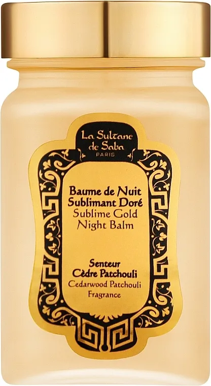 La Sultane De Saba Gold Sublime Night Balm Noćni balzam za lice