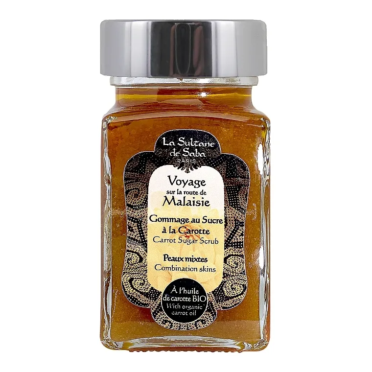 La Sultane de Saba Malaysian Carrot Sugar Scrub Piling za lice