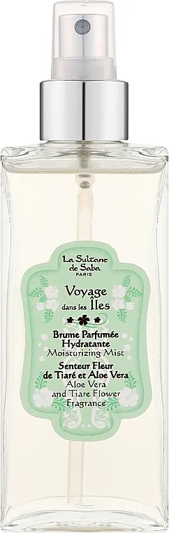 La Sultane De Saba Moisturizing Body Mist Tiare Flower and Aloe Vera Sprej za telo