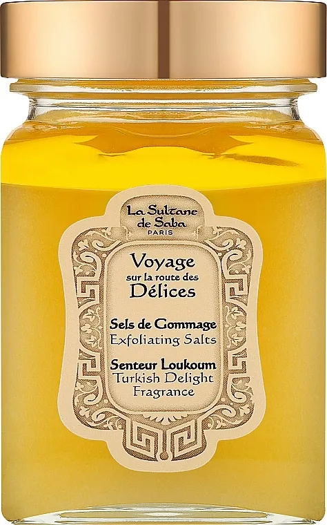 La Sultane De Saba Turkish Delight Loukoum Soli piling za telo Loukoum
