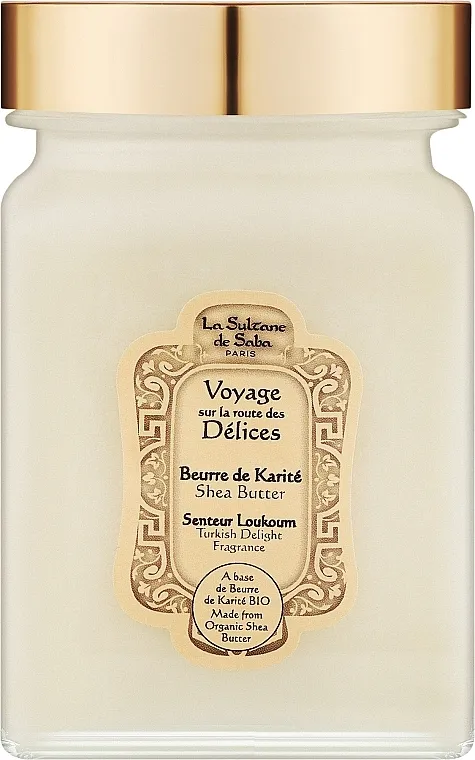 La Sultane De Saba Turkish Delight Shea Butter Shea puter za telo Lukum