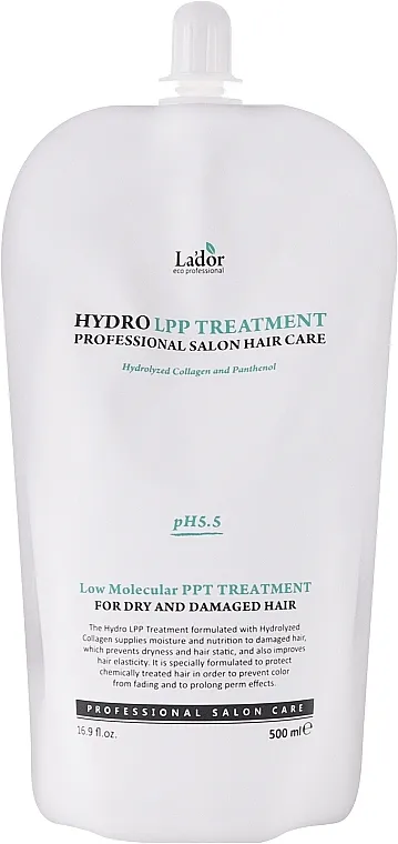 La'dor Eco Hydro LPP Treatment Refill (dopuna) Proteinska maska za oštećenu kosu