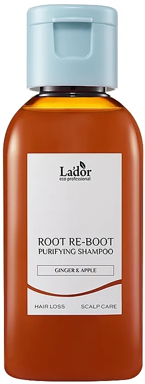 La'dor Root Re-Boot Purifying Shampoo Ginger &amp; Apple (mini) Šampon protiv opadanja kose za osetljivu kožu