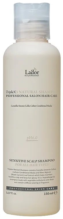 La'dor Triplex Natural Shampoo Organski šampon bez sulfata