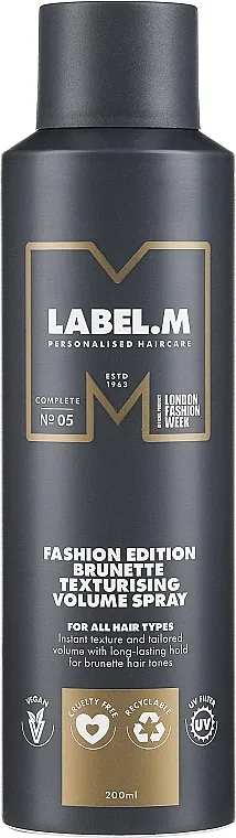 Label.m Brunette Texturising Volume Spray Sprej za oblikovanje i volumen kose za brinete
