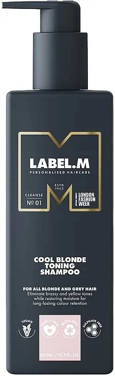 Label.m Cool Blonde Toning Shampoo Tonirajući šampon za kosu