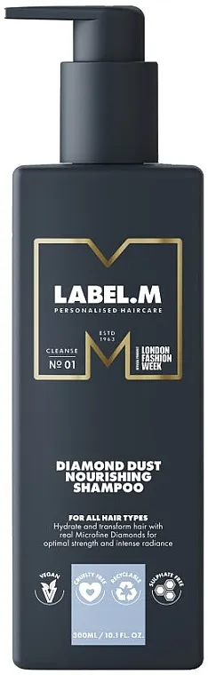 Label.m Diamond Dust Nourishing Shampoo Hranljivi šampon za kosu
