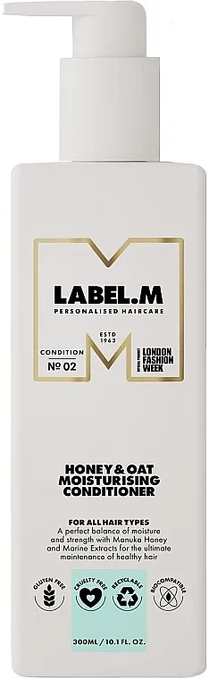 Label.m Professional Honey &amp; Oat Moisturising Conditioner Hidratantni regenerator za kosu