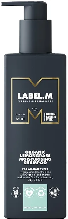 Label.m Professional Organic Lemongrass Moisturising Shampoo Hidratantni šampon za kosu