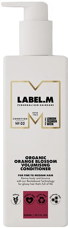 Label.m Professional Organic Orange Blossom Volumising Conditioner Regenerator koji dodaje volumen kosi
