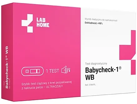 Lab.Home Babycheck-1 WB Test iz krvi za trudnoću
