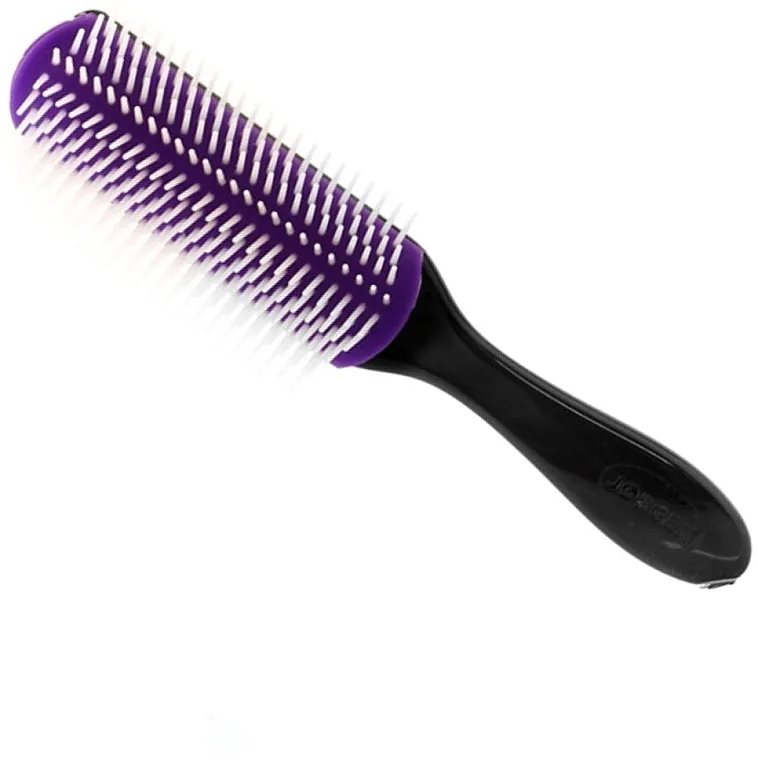 Labor Pro 7 Row Silicone Brush Četka sa silikonskim zupcima 7 redova, C657, ljubičasta