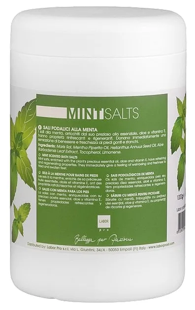 Labor Pro Mint Scented Bath Salts So za kupanje sa mirisom nane