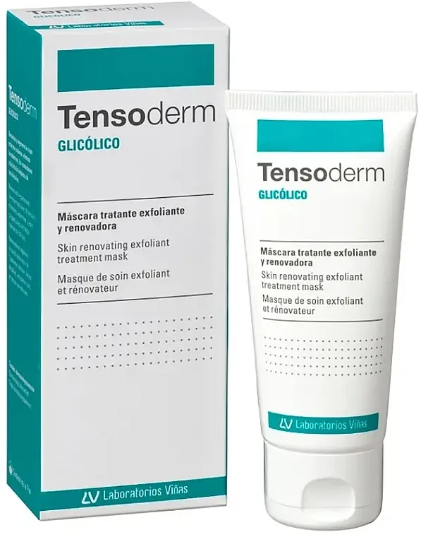 Laboratorios Vinas Tensoderm Glycolic Exfoliating &amp; Renewing Treatment Mask Eksfolijantna terapijska maska