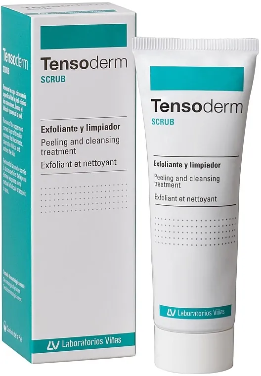 Laboratorios Vinas Tensoderm Scrub Peeling &amp; Cleansing Treatment Piling za lice