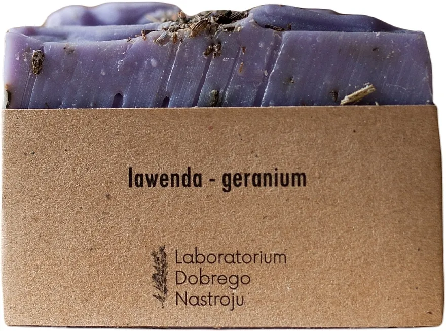 Laboratorium Dobrego Nastroju Prirodni sapun "Lavanda-geranij"