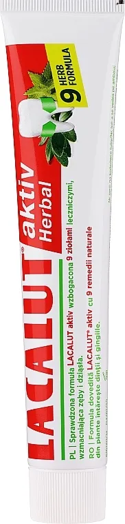 Lacalut Aktiv Herbal Toothpaste Pasta za zube "Active Herbal"
