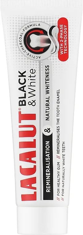 Lacalut Black &amp; White Toothpaste Pasta za zube