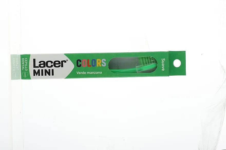 Lacer Mini Soft Toothbrush Mala četkica za zube, zelena