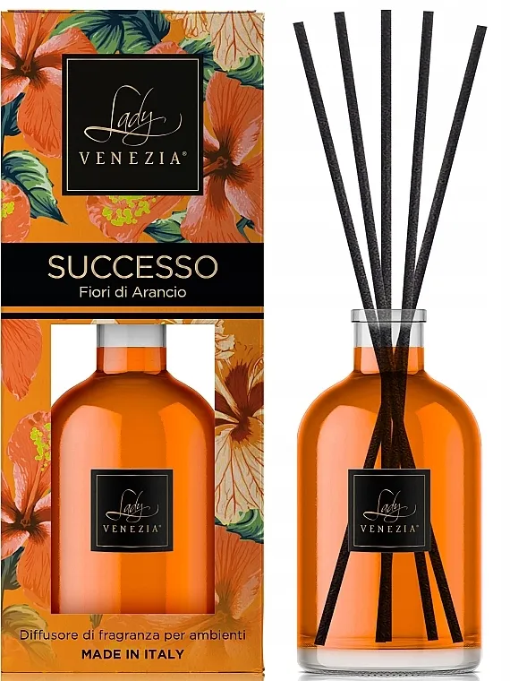 Lady Venezia Successo Orange Blossom Home Diffuser Mirisni difuzor Sensations. Cvijet narandže
