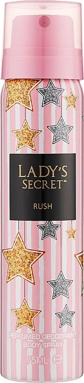 Lady's Secret Rush Deodorant Spray Parfimisani dezodorans u spreju