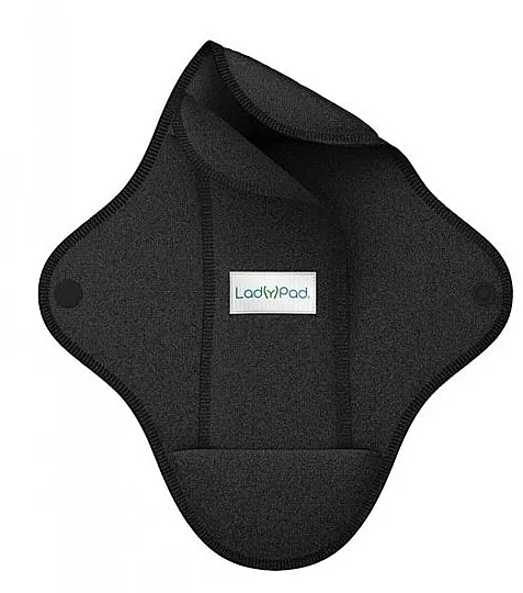 LadyPad Višekratni jastučić, veličina L, crni