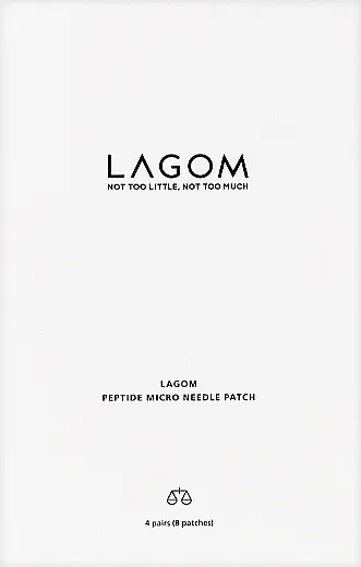 Lagom Peptide Micro Needle Eye Patch Ugladni flasteri za oči sa mikroiglama