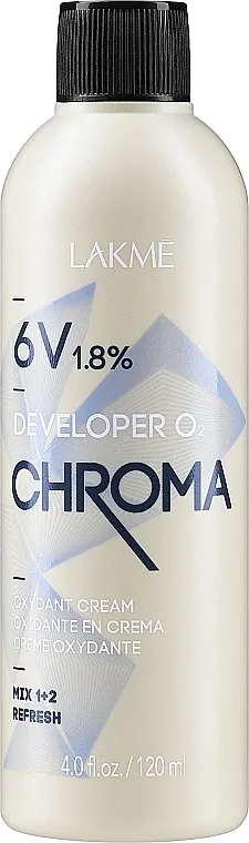 Lakme Chroma Developer 02 6V (1,8%) Krema-oksidator