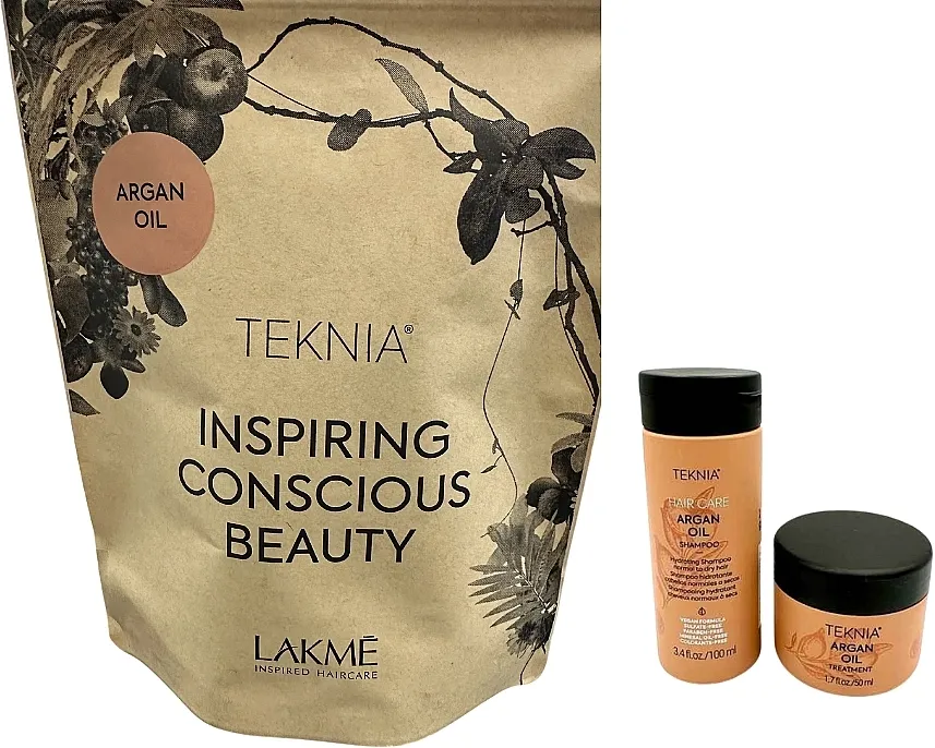 Lakme Teknia Argan Oil (shmp/100ml + h/mask/50ml) Set