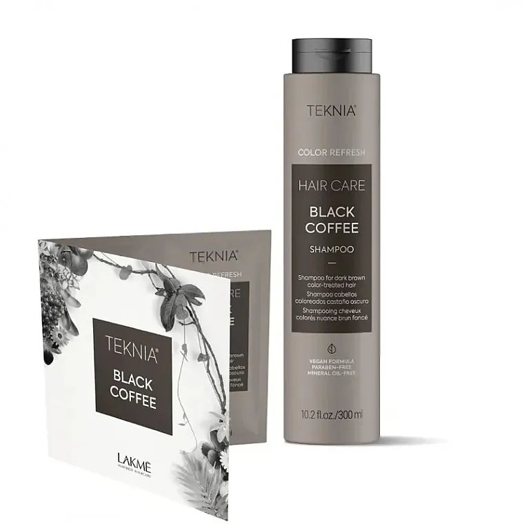 Lakme Teknia Color Refresh Black Coffee (shmp/300ml + h/mask/10ml) Set