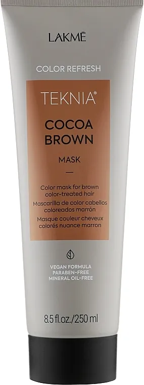 Lakme Teknia Color Refresh Cocoa Brown Mask Maska za ažuriranje boje smeđih nijansi kose