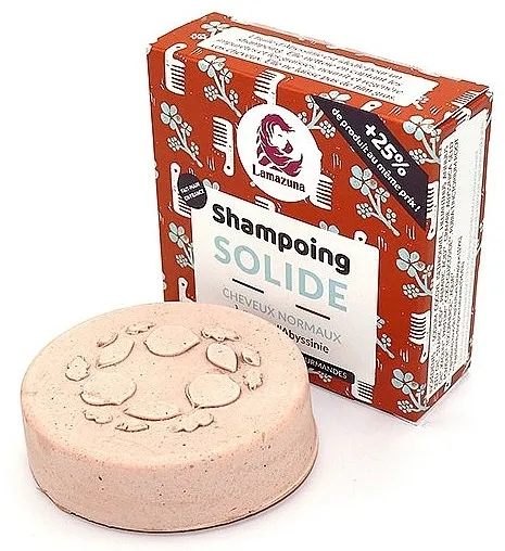 Lamazuna Solid Shampoo For Normal Hair Abyssinian Oil Čvrsti šampon za normalnu kosu s abesinskim uljem