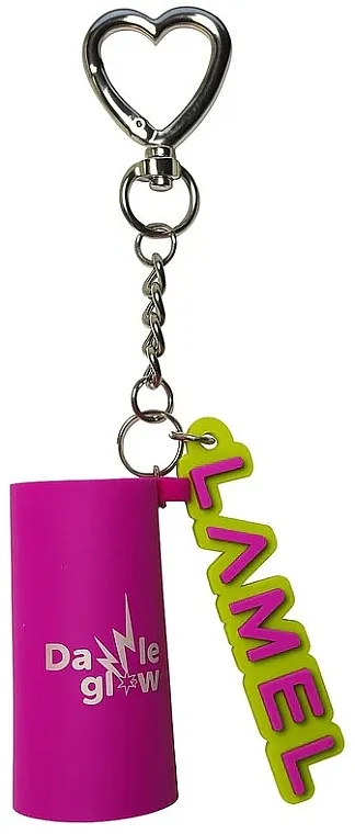 LAMEL Make Up Keychain Holder Dazzle Glow Privesak