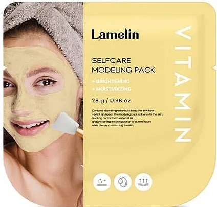 Lamelin Self Care Modeling Pack Modelirajuća maska u listu Vitamin