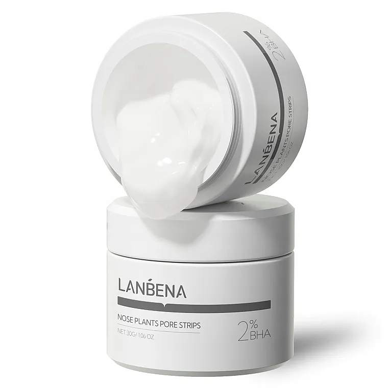 Lanbena Nose Plants Pore Strips 2% BHA Maska za kožu nosa koja čisti pore od mitesera