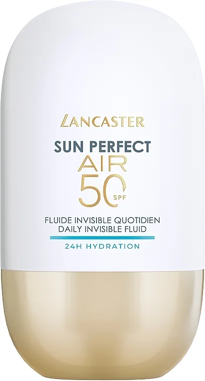 Lancaster Sun Perfect Daily Invisible Fluid 24H Hydration Sun Perfect Air SPF 50 Fluid za lice sa zaštitom od sunca 'Hidratacija'