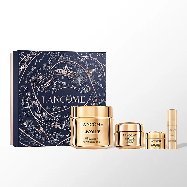 Lancome Absolue (ser/5ml + cr/60ml + cr/15ml + eye/cr/5ml) Set