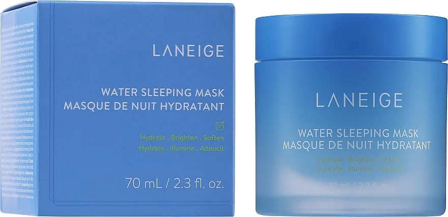 Laneige Sleeping Care Water Sleeping Mask Noćna vodena gel maska za lice za sve tipove kože