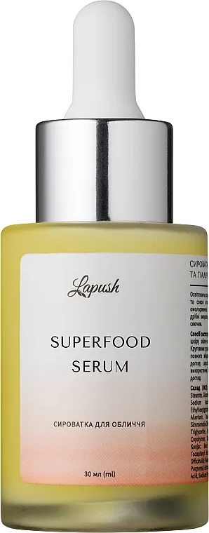 Lapush Superfood Serum Hijaluronski serum za lice