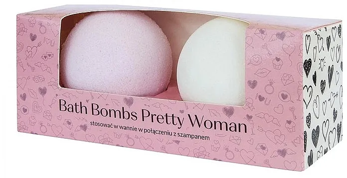 LaQ Bath Bombs Pretty Woman (bath/bomb/120g*2) Set