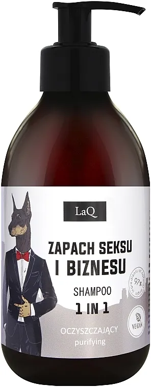 LaQ Doberman Shampoo Šampon za muškarce 1u1