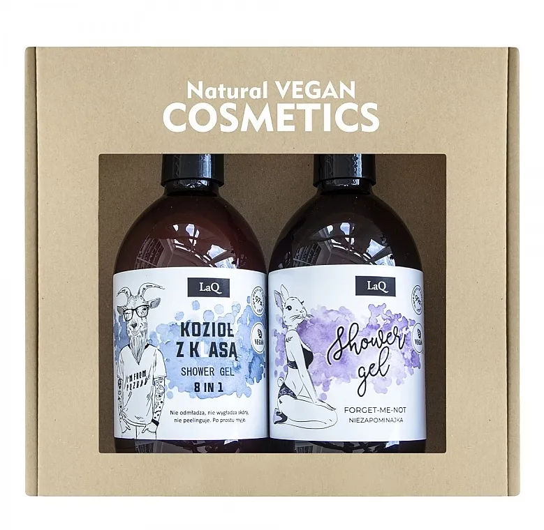 LaQ Forget-Me-Not &amp; Goat (sh/gel/2x500ml) Set