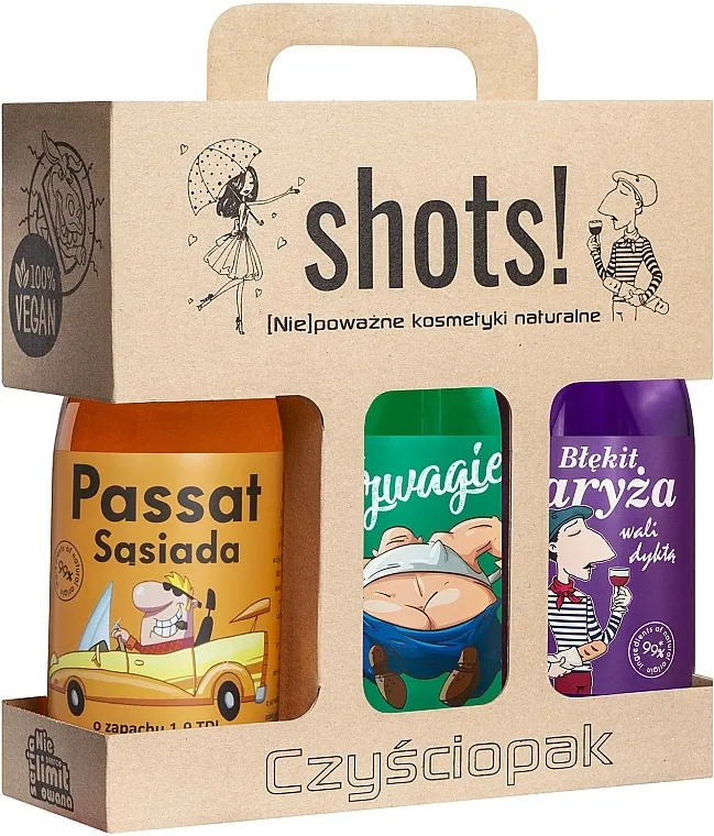 LaQ Gel Set za tuširanje, muški