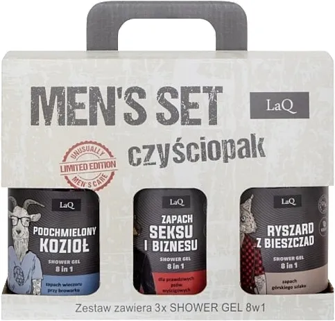 LaQ Men's Set (sh/gel/3x500ml)