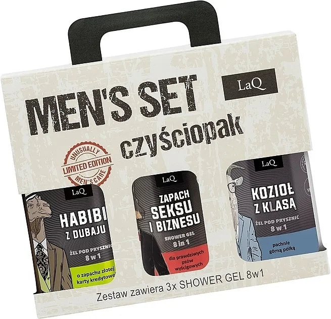 LaQ Men's Set (sh/gel/3x500ml)