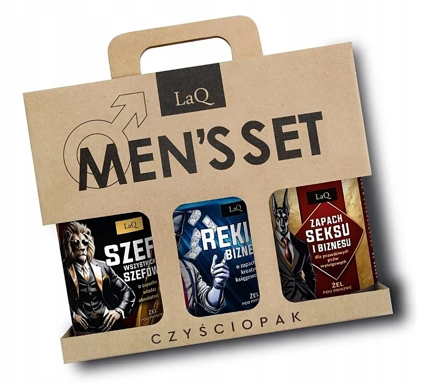LaQ Men`s Premium Set (sh/gel/3x500ml)